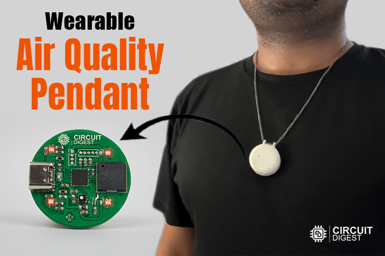 Wearable Air Quality Pendant