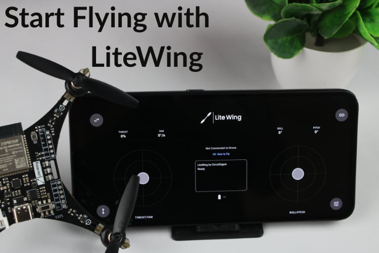 LiteWing Mobile App Flight Guide