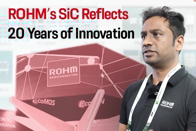 ROHM's Booth at electronica India 2025