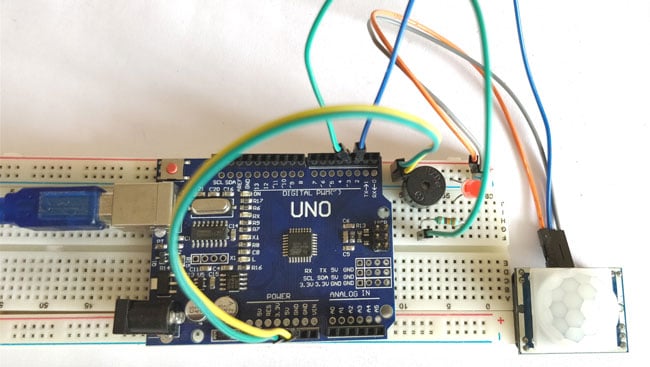 Arduino Motion Sensor Project