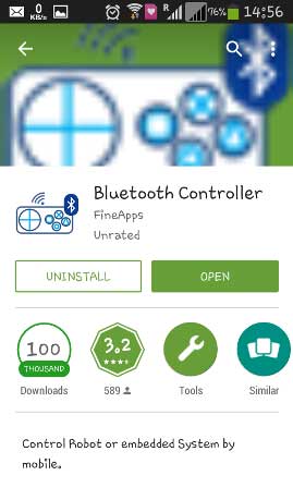 Bluetooth controller app Play store