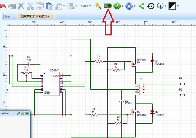 Design and Simulate Circuits using EasyEDA