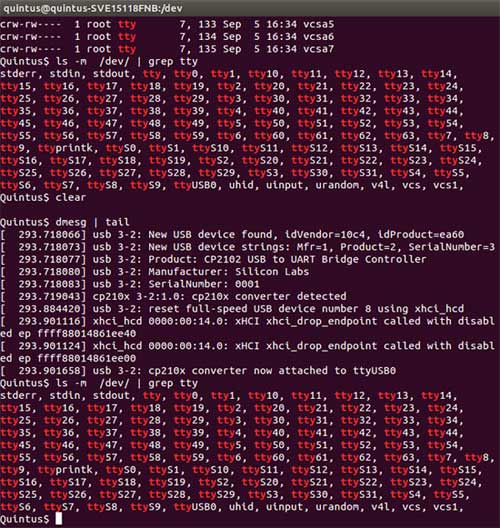Detecting attached XBee module in PC