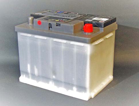 12V lead-acid battery used in automotive and backup power applications