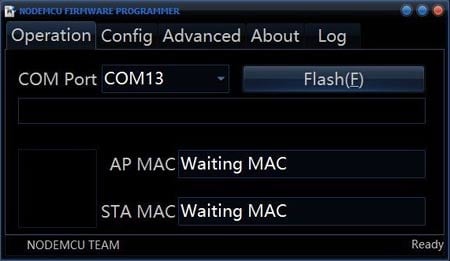 Open NodeMCU Firmware Programmer