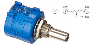 Bourns Potentiometer Pinout