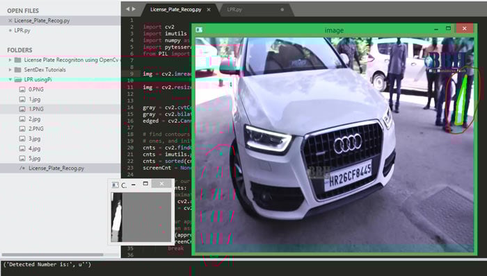 Fail Cases in Number Plate Recognition