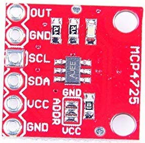 MSP4725 DAC Module Pinout