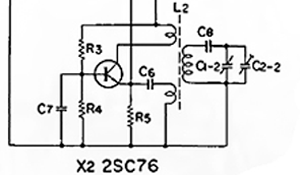 Armstrong oscillator circuit for superheterodyne receiver local oscillator generation