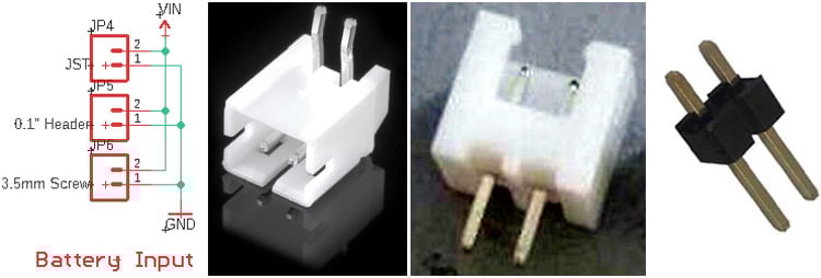 Battery Input Connector