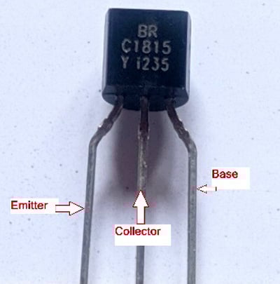 C1815 NPN Transistor Pinout