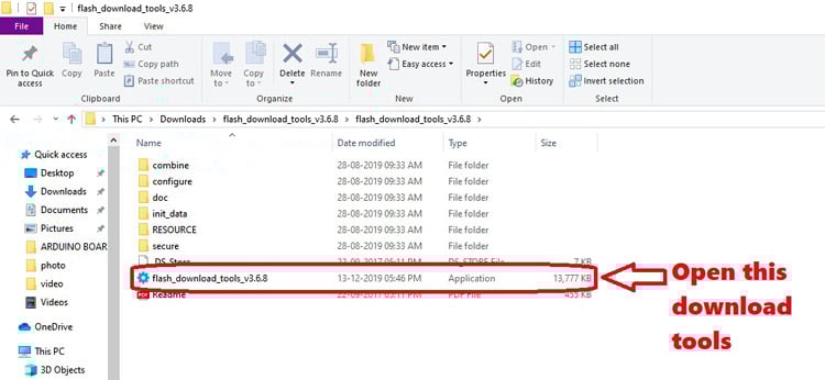 ESP8266 Flash Download tool