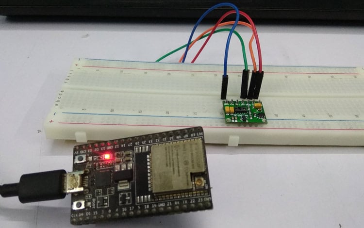 Interfacing MAX30100 Oximeter with ESP32