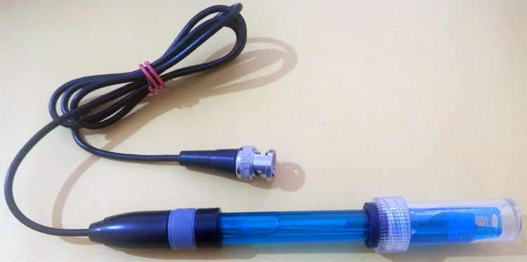 pH electrode probe with BNC connector for Arduino pH measurement projects