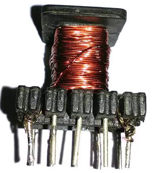 Primary Side of Transformer for 5V 2A SMPS Power Supply Circuit