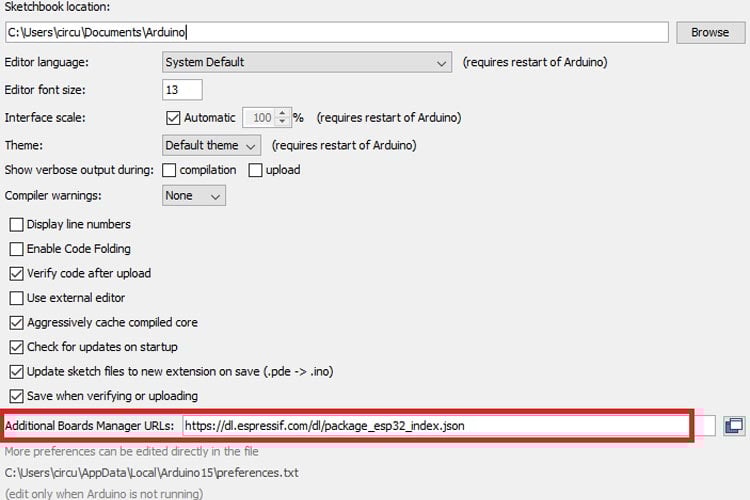 Additional Board Manager URL