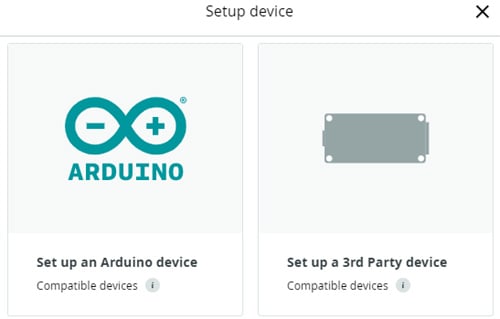 Arduino Cloud IoT Setup