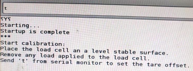Arduino Weighing Machine Calibration Code