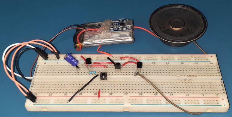 Musical Doorbell using UM66T 
