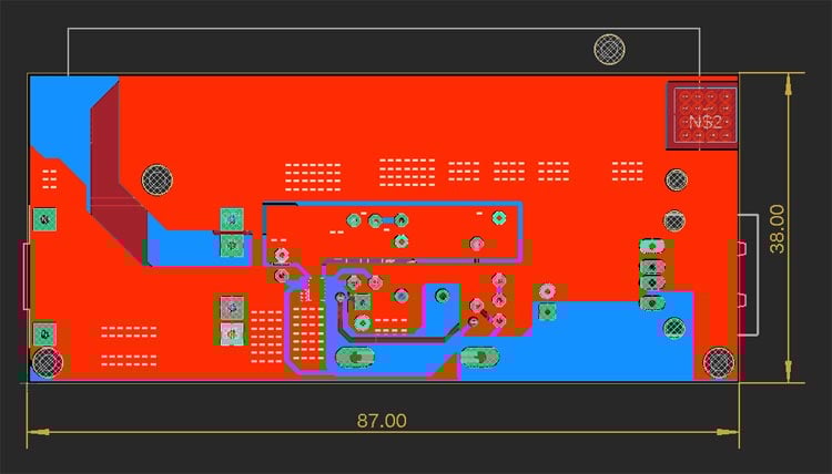 Raspberry Pi UPS PCB Board