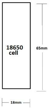 18650 Cell Dimensions