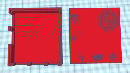 Completed DIY USB Hub in 3D Printed Enclosure