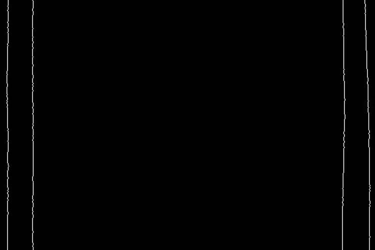 Canny Edge Detection of Track