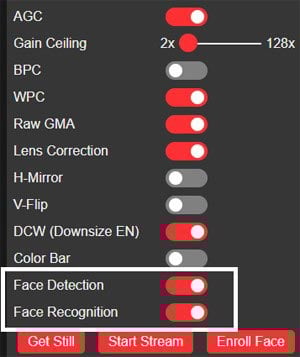 ESP32-CAM based Attendance System Face Detection