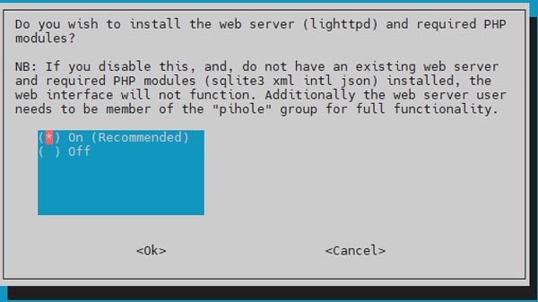 Lightppd Web Server Install