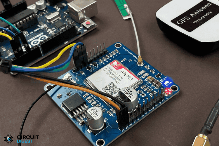A7672S Module Working Setup