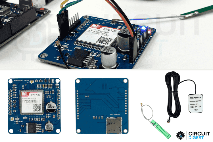 A7672S Module and Components