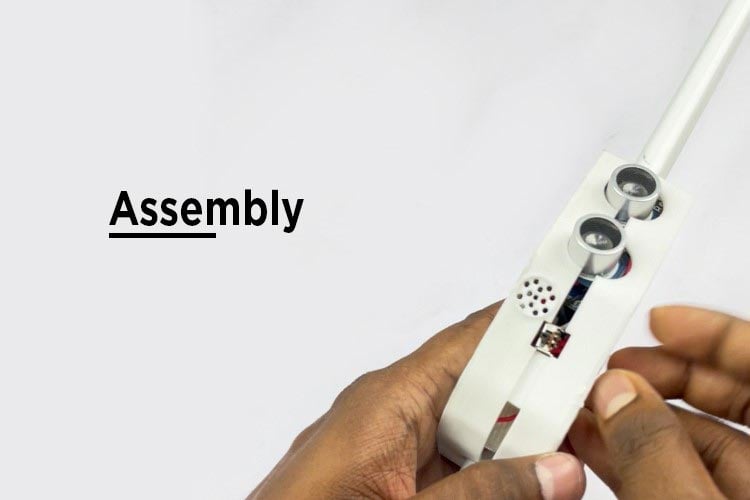 Arduino Blind Stick Making