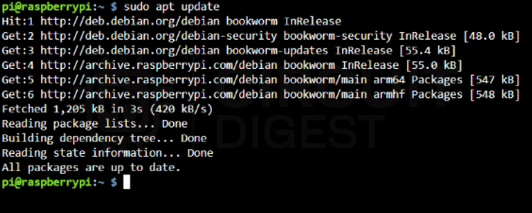 Boot Raspberry Pi from SD and Open Terminal