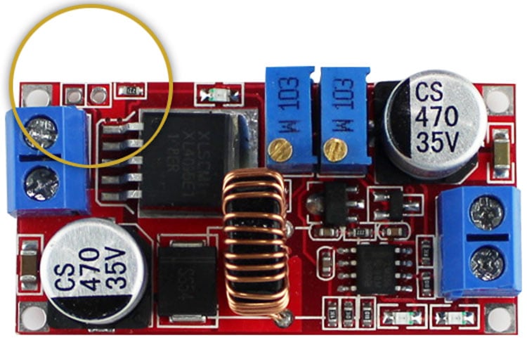 DC DC Buck Converter Module Problem