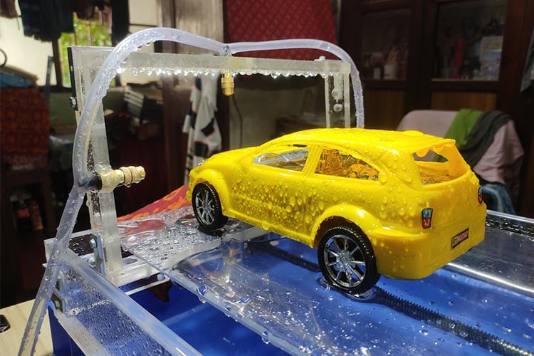 Car Washing Setup