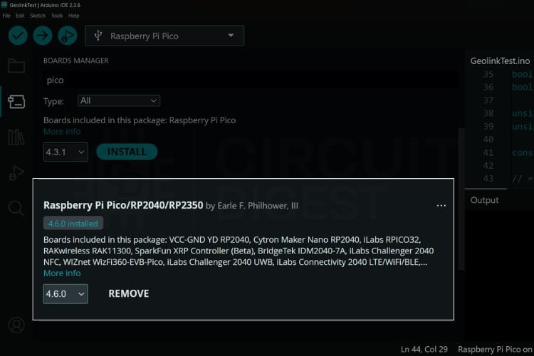Choosing Raspberry Pi Pico