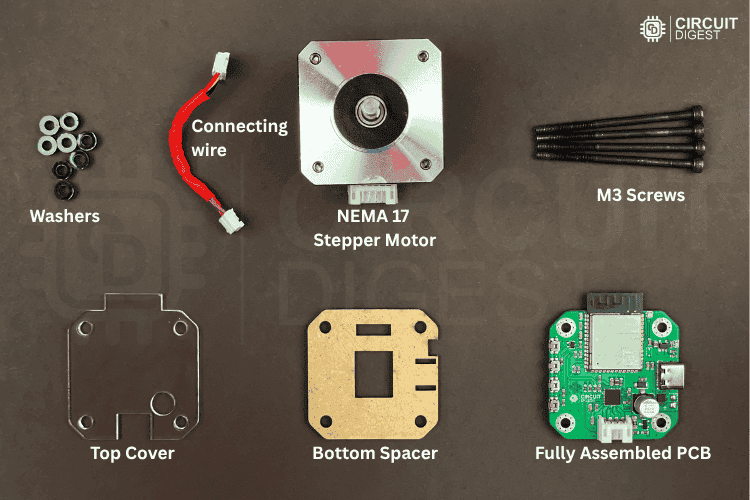 Components Wireless Stepper Motor Controller