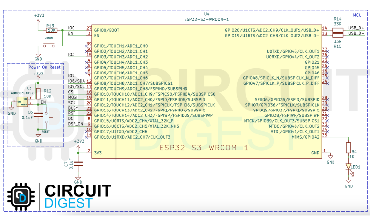 Desktop Weather Station ESP32-S3 SoC