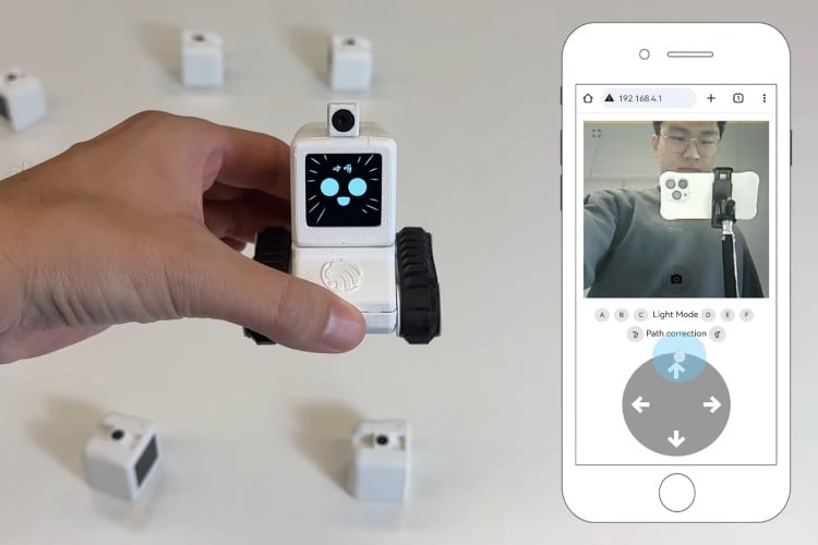 ESP SparkBot interface