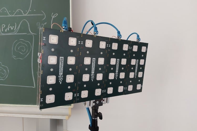 WiFi sensing panel with ESPARGOS modules