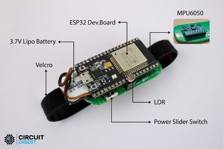 ESP32 air mouse - control with MPU6050 and LDR