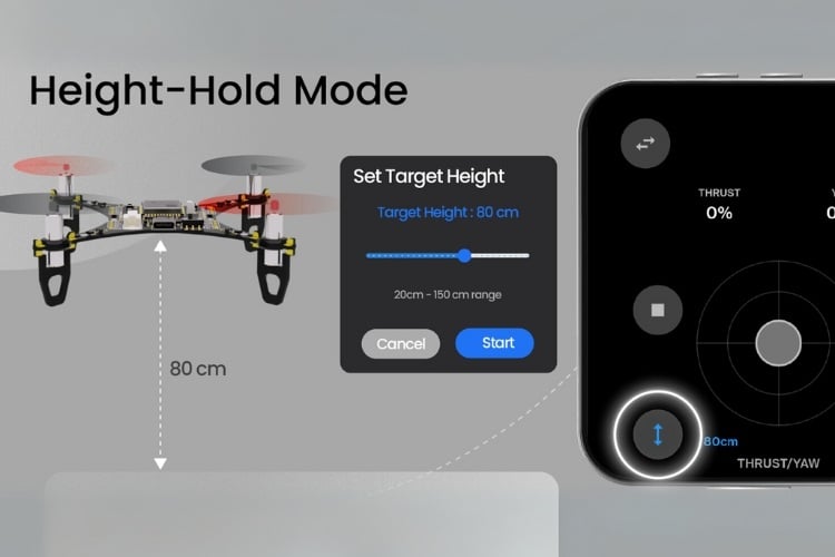 Height Hold Mode App