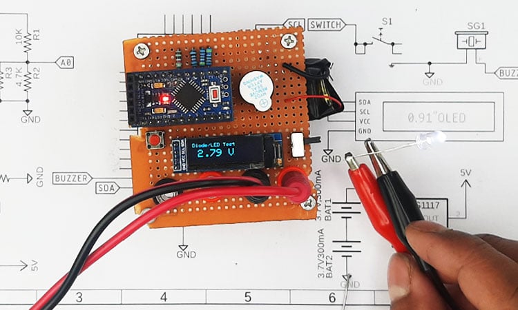 Arduino Multimeter Continuity Test with Buzzer