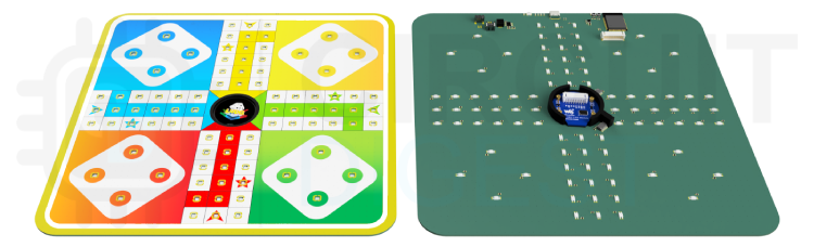 LUDO PCB 3D Top and Bottom
