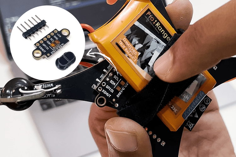 LiteWing Drone with Height Hold Sensor