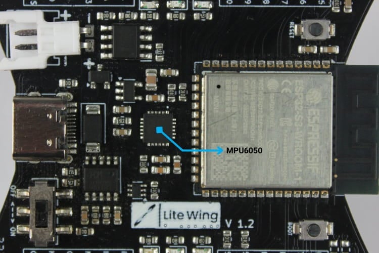 LiteWing - IMU Sensor MPU6050