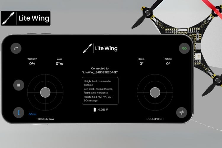 LiteWing ESP32 Drone App