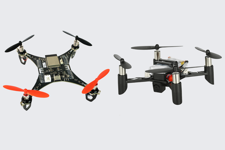 Main Parts of LiteWing and Typical Quadcopter