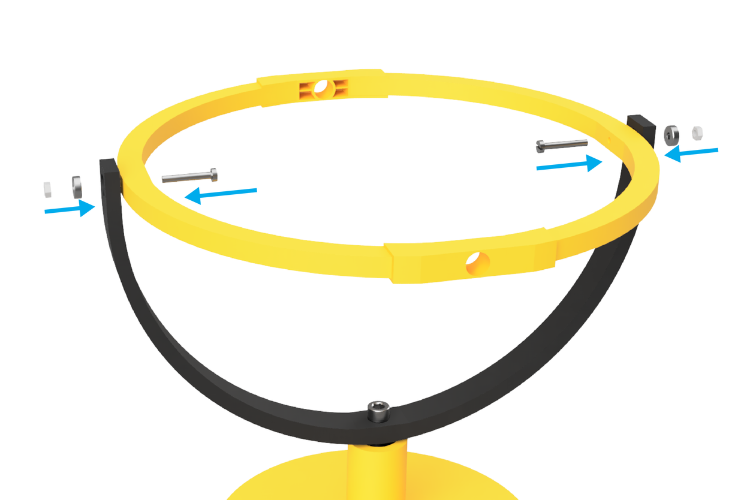 mid ring and outer ring connection diagram