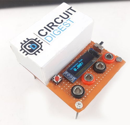 Arduino Digital Multimeter Voltage Testing - Accuracy Comparison